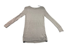 Loft Sweater Womens size Small Tan Brown Long Sleeve Long Length