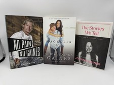 3 Joanna Chip Gaines Magnolia Books No Pain No Gaines Stories We Tell