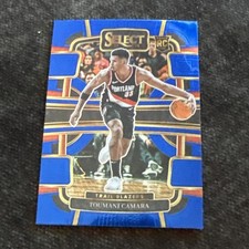 2023-24 Panini Select - Concourse Toumani Camara #81 Blue Prizm RC ROOKIE SP