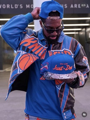 🔥 1 Of 100 Kith Jeff Hamilton New York Knicks Leather Jacket 2XL