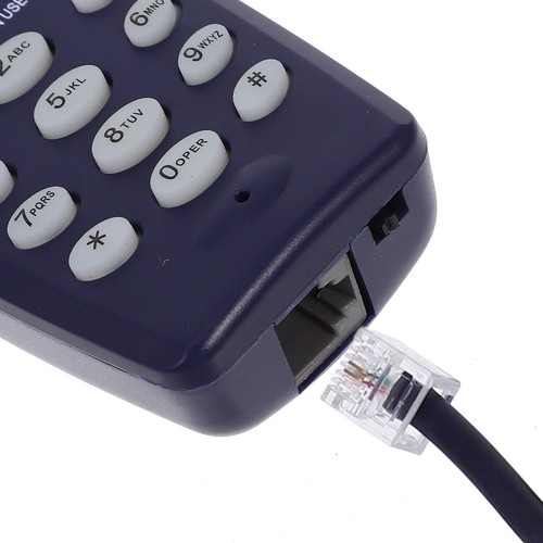Tester Telefonico Telefono Fisso Con Cordone Per Cavi Telefonici - Zdjęcie 6 z 12