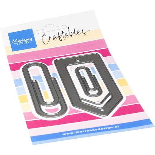 Marianne Design Craftables Cutting Dies - Paperclips XL CR1695