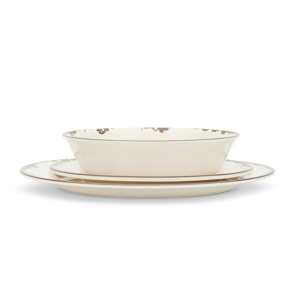 Rustic Melamine Dinnerware (12-Piece Set) - Image 4 of 4