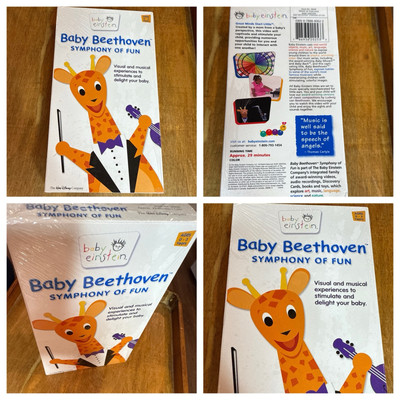 Walt Disney Baby Einstein  Baby Beethoven VHS Tape 02  Symphony of Fun Music NEW