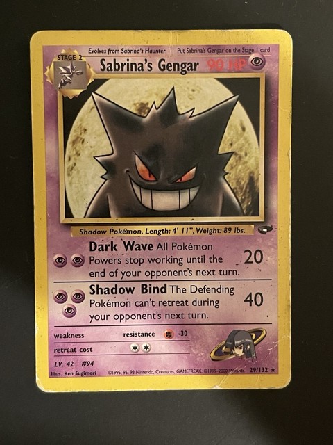 Sabrina's Gengar #29 (Gym Challenge (2000))