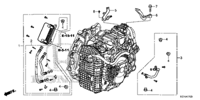#ad Genuine Honda Plug Screw Atf 06237 5J4 010 $29.93