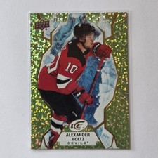 2021-22 Upper Deck Ice - Rookie Alexander Holtz #125 Green (RC)