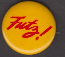 Rochelle Owens Play FUTZ Off Broadway NYC Pig Lover 1960s Vintage Pinback Button