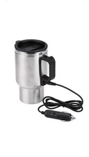 Heated Travel Mug Universal Car Electric Heating Bottle Cup 304 Stainless Steel