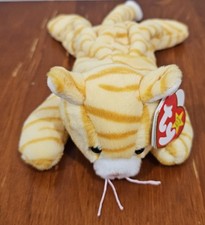 TY Beanie Baby AMBER II the Gold Tabby Cat (S) [2023 Release] - 30TH ANNIVERSARY