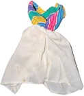 1985 Barbie Doll Summer Dress Fashion Fun Colored Striped White — photo 3