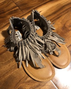 not rated fringe sandals