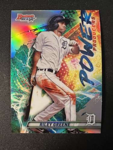 2019 Bowman's Best Power Producers Riley Greene #PP-RG