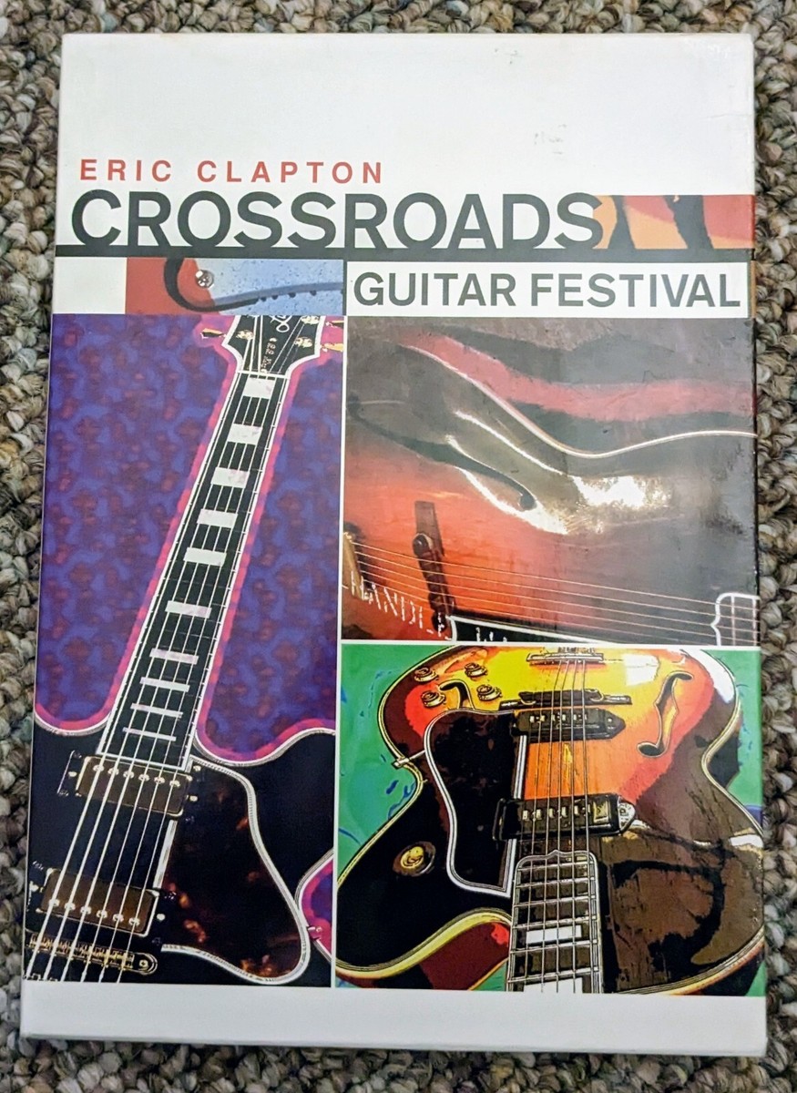 Eric Clapton - Crossroads Guitar Festival DVD, 2004, 2-Disc Set