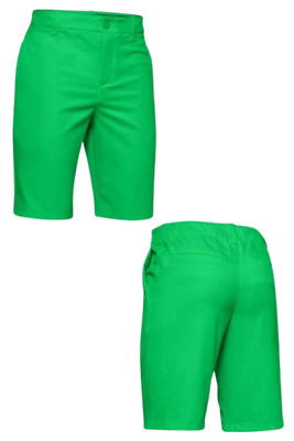 Jungen Under Armour Showdown Golfshorts, Vapor Green, NEU