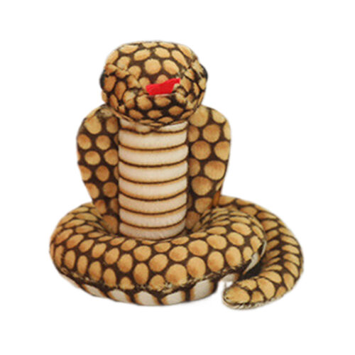 Snake Prank Toy 3.15in Plush Snake Keyring Simulated Cobra Rattlesnake Lovely - Picture 12 of 14