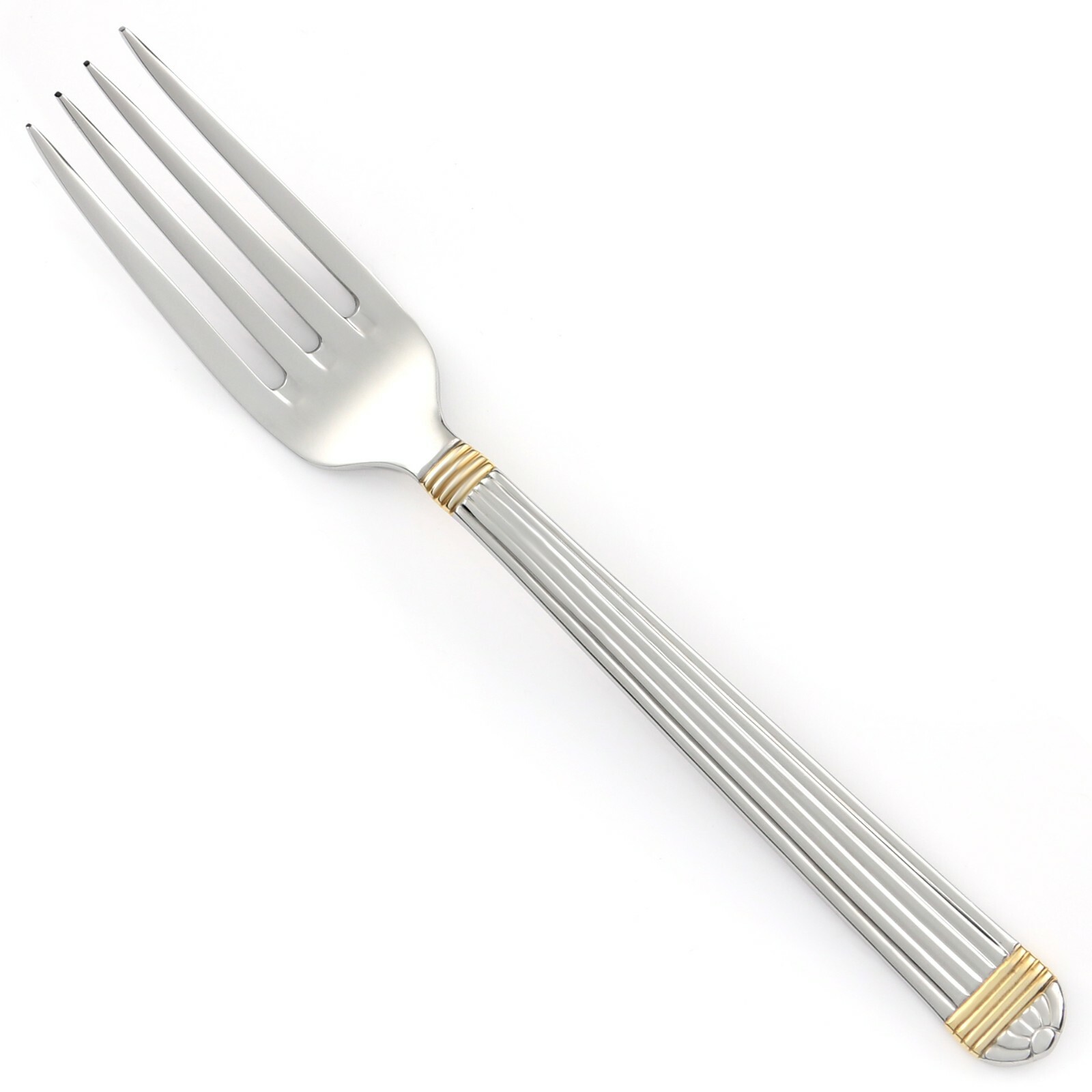 Christian Dior GAUDRON GOLD ACCENT Stainless Glossy Silverware Flatware
