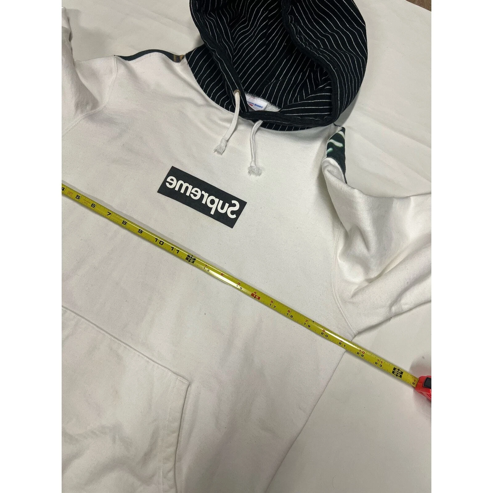 Felpa con cappuccio Supreme x Comme Des Garçons Box Logo