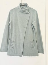 Athleta light grey sport jacket Size Medium