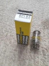 NOS Sylvania 6CL8A Vacuum tube 