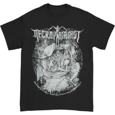Hot Necrophagist Band All Size Black Cotton T-shirt Gift For Fan
