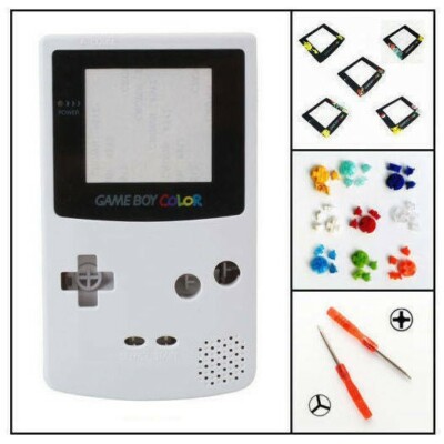 Nintendo Game Boy Color GBC Housing Shell WHITE PICK YOUR