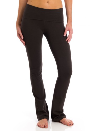 T Party Women's Foldover Yoga Pants in 