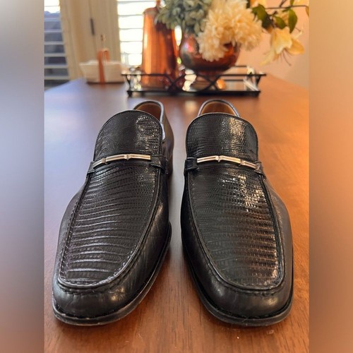Bally Alacant men's shoes/shoes, Made In Switzerland. Genuine Leather Size 8.5 D