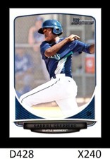 1-2013 BOWMAN PROSPECTS BASE GABRIEL GUERRERO MARINERS QTY AVAILABLE