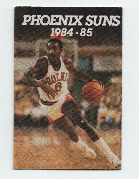 1984 85 PHEONIX SUNS POCKET SCHEDULE SPONSOR BY BLUE C S KTAR