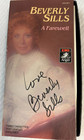 SIGNED Beverly Sills A Farewell 3 Cassettes Text Leaflet Enclosed *1 Missing*
