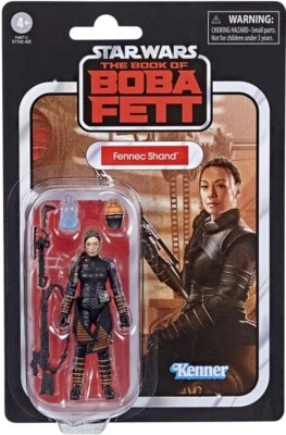 Star Wars Book Of Boba Fett Fennec Shand Vintage Collection 9.5cm Action Figure