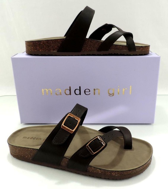 madden girl bryceee rose gold sandals