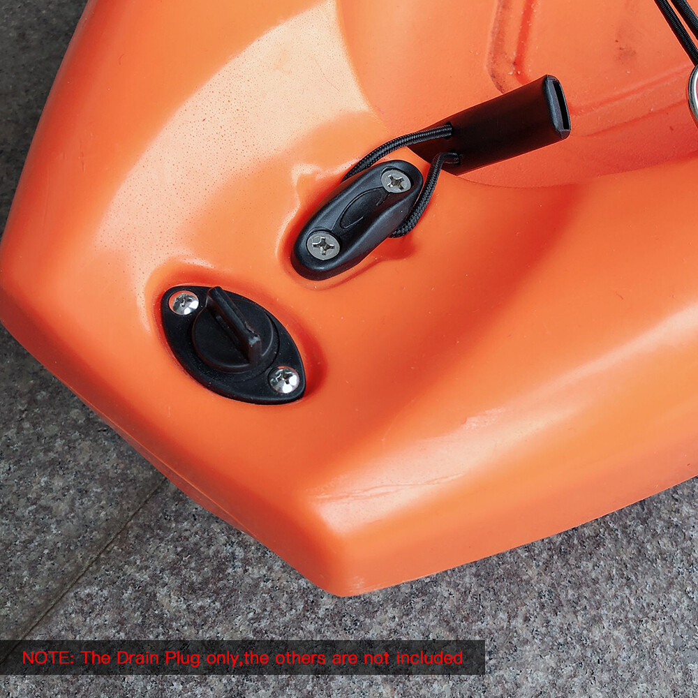 2 PCS Kayak Drain Plugs Thread Hull Drain Suit Scupper Plug f/ Kayaks