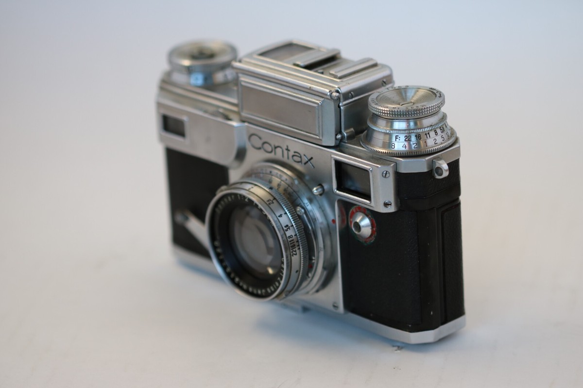 Zeiss Ikon Contax Zeiss-Opton Nr 708689 Sonnar 1:2 50mm Camera | eBay