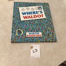 WHERE’S WALDO 1987 Martin HANDFORD 1st First US Edition HC Banned Topless Pic L3