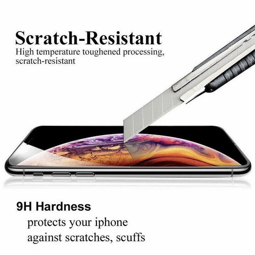 PROTECTEUR D'ECRAN COMPLET en Verre Trempé pour iPhone 16 15 14 13 12 11 PRO MAX - Photo 7 sur 41