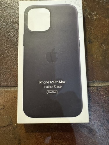 Official Apple iPhone 12 Pro Max Leather Case with MagSafe