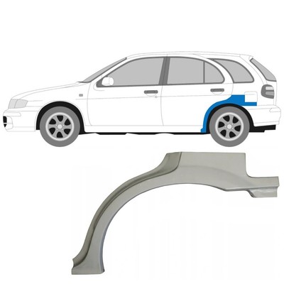 For Nissan Almera N16 00-07 4/5 door wheelbase repair plate fenders / left