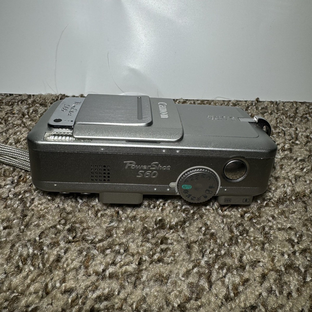 Canon PowerShot S60 5.0MP Digital Camera - Silver for sale