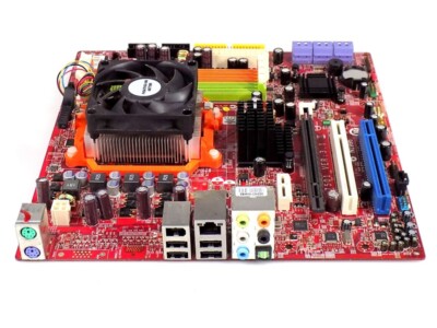 Mainboard CPU Retro Bundle: MSI Medion MS-7501 + AMD Athlon X2 4450e (2C/2T) TOP