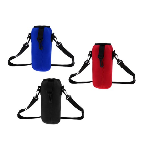 Neopren Flaschen Tasche 500ml - Umhängetasche Für Sport & Outdoor