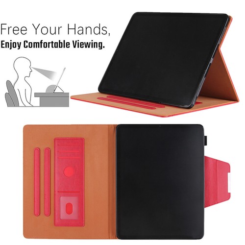 Leather Smart Case For iPad 11th 10th 5/6/7/8/9th Air 11" 13" M3 Mini 2 3 4 5 6 - Picture 56 of 90