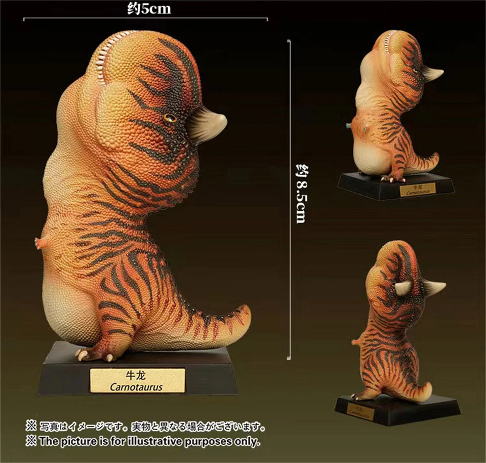 The Ancient Chubby Creatures 03 Series Carnotaurus Spinosaurus Figure Model Toys - Изображение 3 из 4