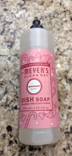 Mrs. Meyer's Clean Day Peppermint Scent Liquid Dish Soap 16 oz Limited Edition