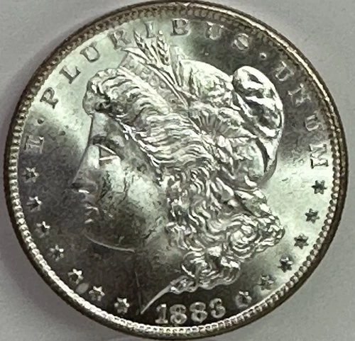 1883 CC Morgan Silver Dollar MS ++++