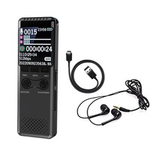1pc 32GB Digital Voice Activated Recorder Audio Recording Device Meetings Tool