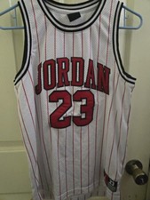 Nike Jordan Mesh Jersey Pinstripes Size Youth Large