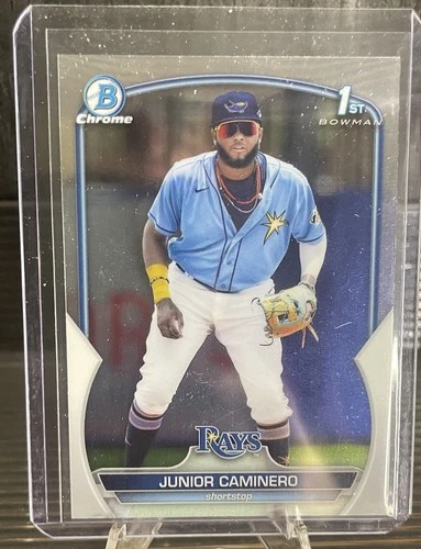 ⚾ Junior Caminero BCP-61 1st Bowman | 2023 Topps Bowman | Chrome Base