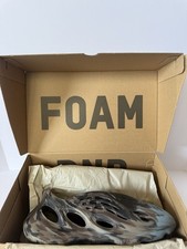 Adidas Yeezy Foam Runner RNR 'MX Cinder' Shoes Slides Mens 10 Black Brown Blue
